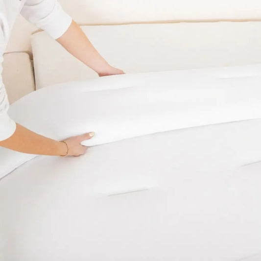 Mellow Sleep | MarshMellow Comforter - Double-Stuffed Ultra-Soft A-Class Fabric Heat-Adaptive Vegan Fill OEKO-TEX Certified Machine Washable