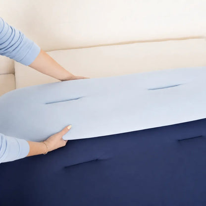 Mellow Sleep | MarshMellow Comforter - Double-Stuffed Ultra-Soft A-Class Fabric Heat-Adaptive Vegan Fill OEKO-TEX Certified Machine Washable